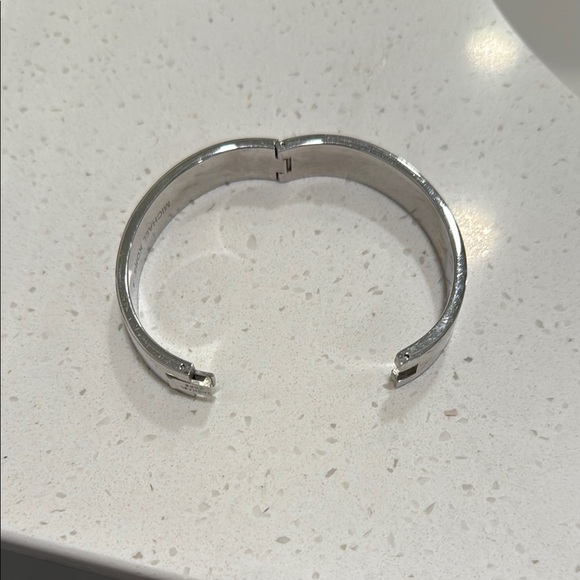 Michael Kors Shimmering Silver Logo Bracelet - Picture 5 of 6